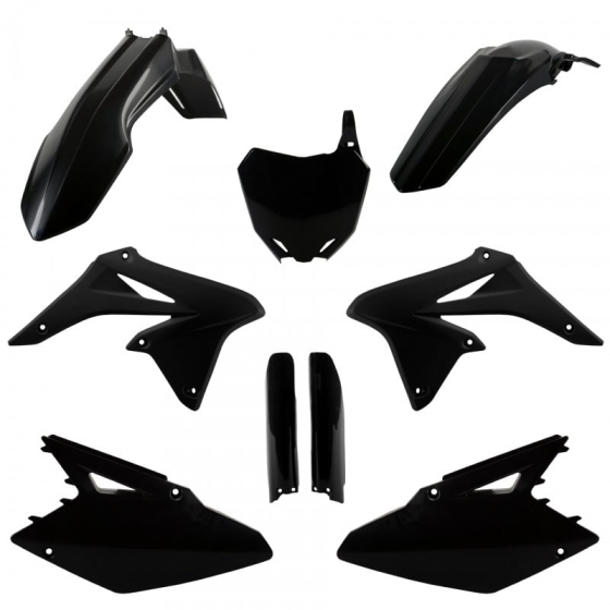 Комплект пластмаси POLISPORT Full Plastic Kit Suzuki RMZ 250 (2010-18) Black