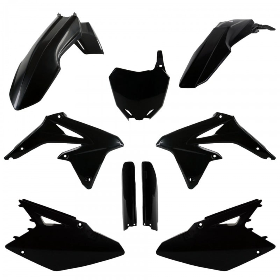 Комплект пластмаси POLISPORT Full Plastic Kit Suzuki RMZ 450 (2008-17) Black