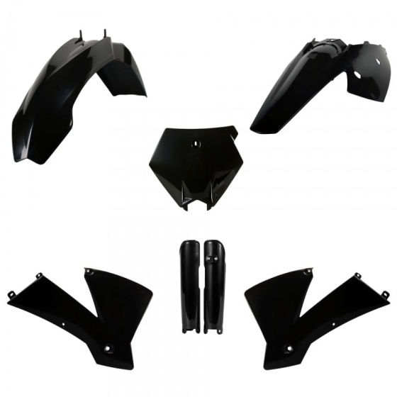 Комплект пластмаси POLISPORT Full Plastic Kit KTM SX (2003-04) Black
