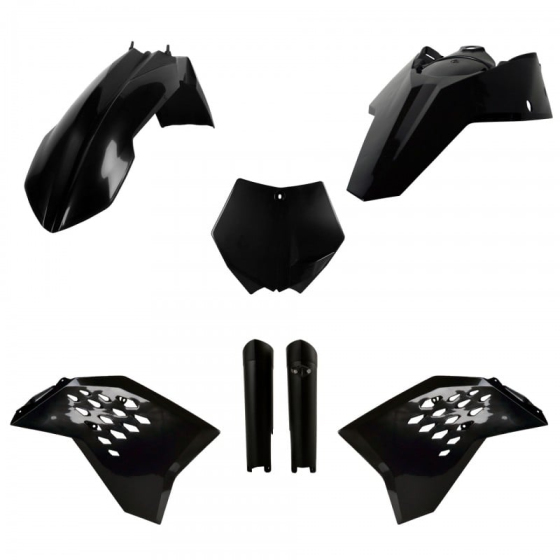 Комплект пластмаси POLISPORT Full Kit KTM SX/SX-F(08-10)XC/XC-F(08-10) Black