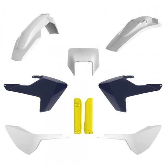 Комплект пластмаси POLISPORT Full Plastic Kit Husqvarna TE/FE (2017-19) OEM 17-18