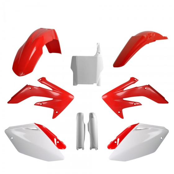 Комплект пластмаси POLISPORT Full Plastic Kit Honda CRF 250R (2004-05) OEM