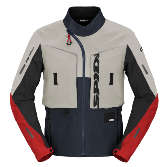 Текстилно яке SPIDI FRONTIER ICE/BLUE/RED
