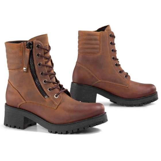 Дамски мото боти FALCO MISTY BROWN