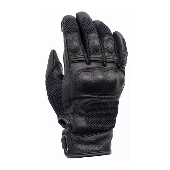 Кожени ръкавици JOHN DOE AERO MESH BKLACK