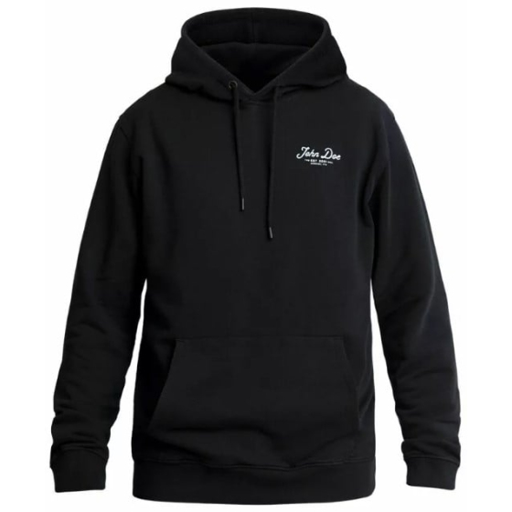 Мото суитшърт JOHN DOE JD LETTERING BK