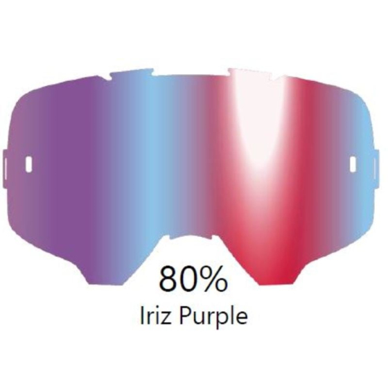 Iriz плака за очила Leatt Velocity-Purple 80%