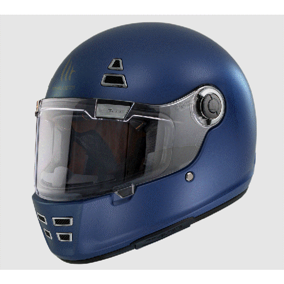 Каска MT JARAMA A7 SOLID BLUE MATT