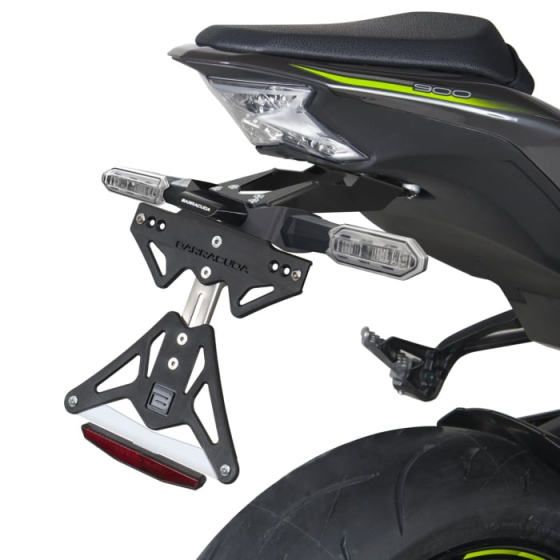 Стойка за номер за оригинални мигачи BARRACUDA Kawasaki Z900 (2020-2023)