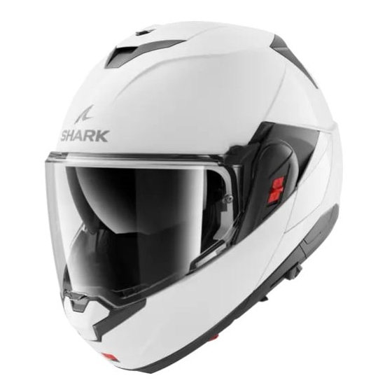 Модуларна каска SHARK OXO BLANK Pearly White