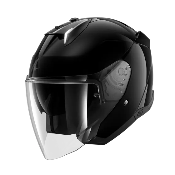 Каска за скутер SHARK SKWAL i3 JET BLANK Black