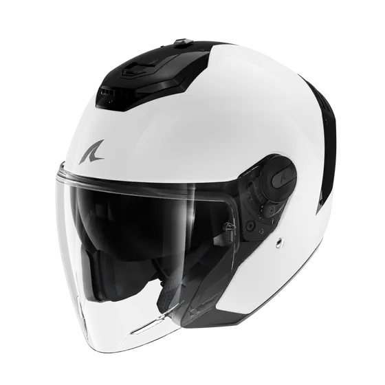 Скутерова каска SHARK RS JET BLANK White azur