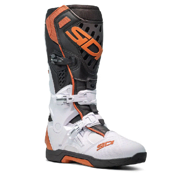 Мотокрос ботуши SIDI CROSSAIR BLACK/WHITE/BRONZE