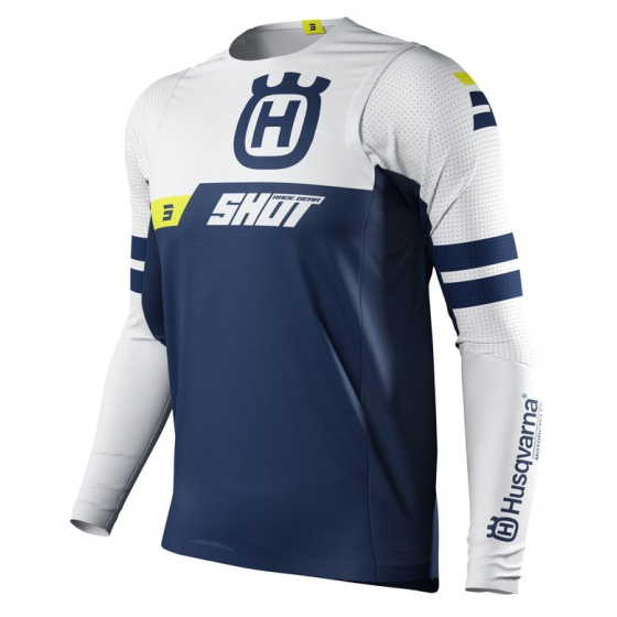 Мотокрос джърси SHOT Husqvarna Limited Edition 2022 Blue