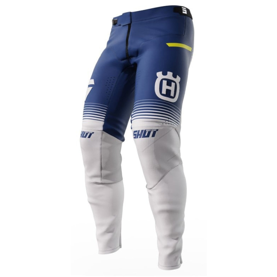 Мотокрос брич SHOT Aerolite Husqvarna LTD 2023 Blue