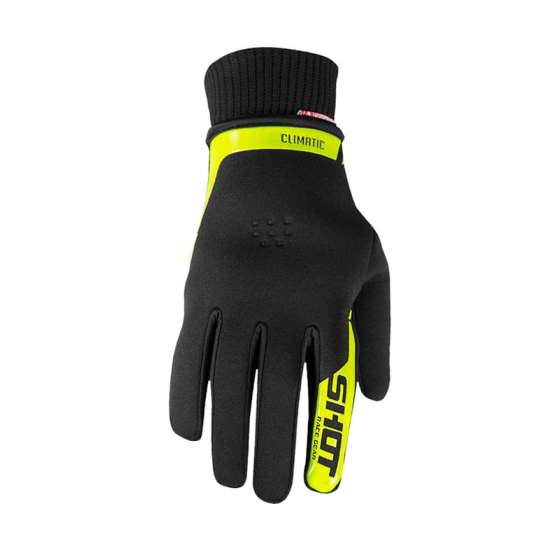 Мотокрос/Водоустойчиви ръкавици SHOT Climatic 2.0 Black Neon Yellow