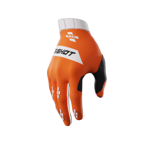 Мотокрос ръкавици SHOT Race Orange