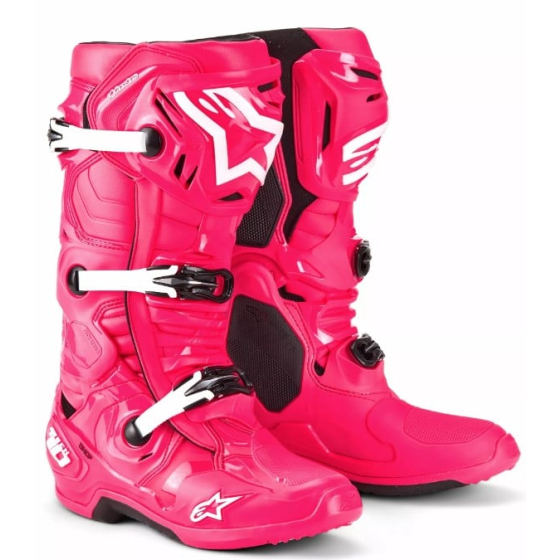Мотокрос ботуши ALPINESTARS TECH 10 LIMITED EDITION Diva Pink