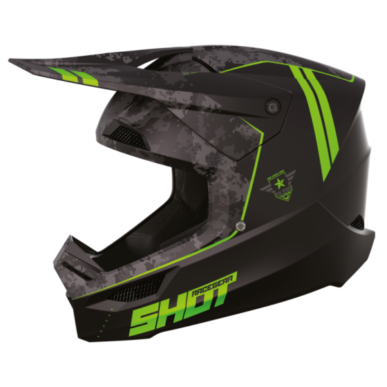 Мотокрос каска SHOT Furious Army Green Matt