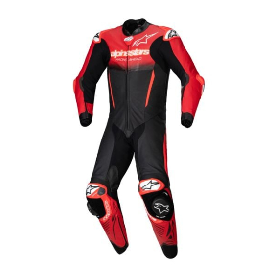 КОЖЕН ЕКИП ALPINESTARS GP-R7 1-PC BLK/RD