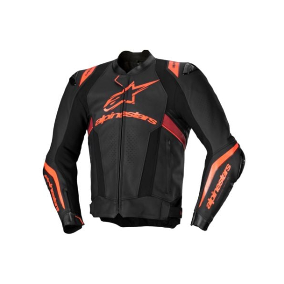 Кожено яке ALPINESTARS Missile V3 Ignition BLACK/RED