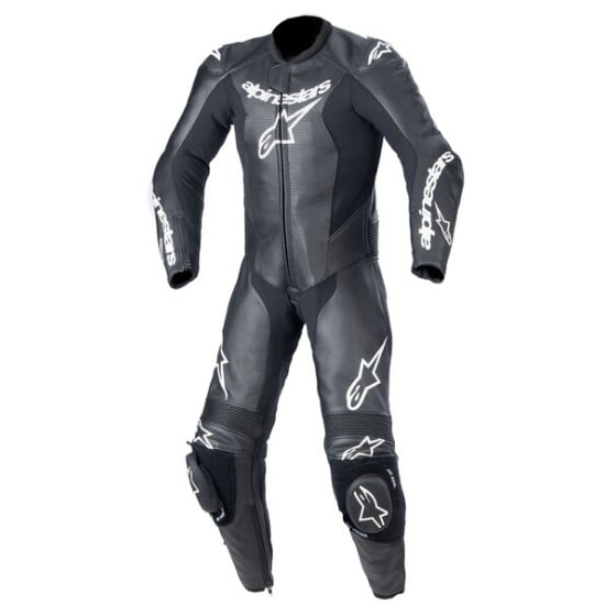Детски кожен екип ALPINESTARS GP PLUS V2 1PC BLACK