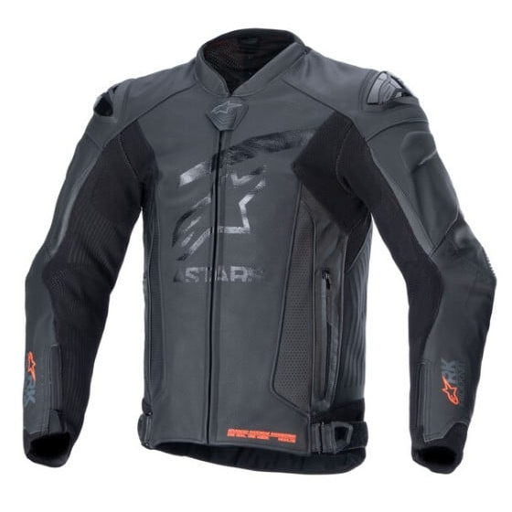 Кожено яке ALPINESTARS GP PLUS R V4 RIDEKNIT BLACK