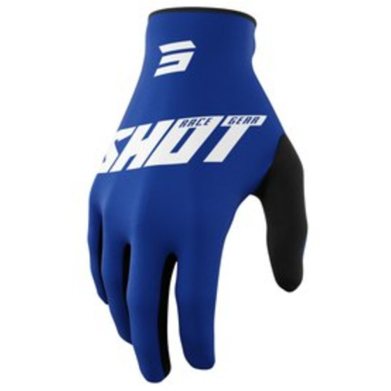 Мотокрос ръкавици SHOT Burst Blue