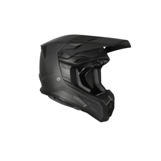 Mотокрос каска Just1 J-22 C Solid Exposed Carbon Matt