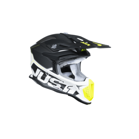 Mотокрос каска Just1 J-18 F Hexa Fluo Yellow/Black/White