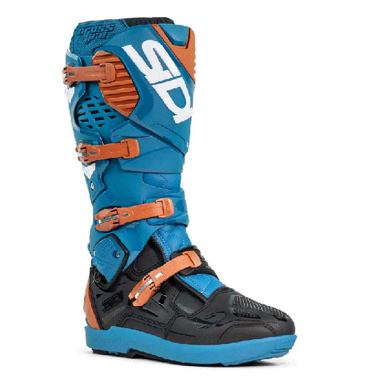 Мотокрос ботуши SIDI CROSSFIRE 3 SRS PETROL/BRONZE