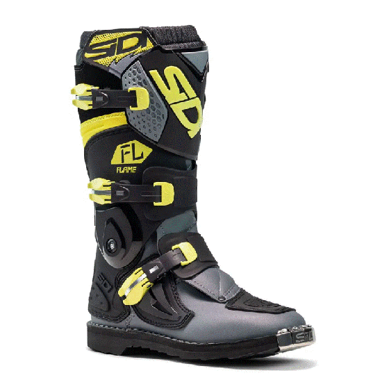Детски мотокрос ботуши SIDI FLAME GREY/LIME