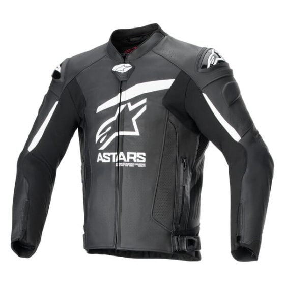 Кожено яке ALPINESTARS GP PLUS R V4 Airflow BLACK/WHITE