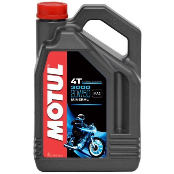 MOTUL 3000 4T 20W-50 - 4 литра