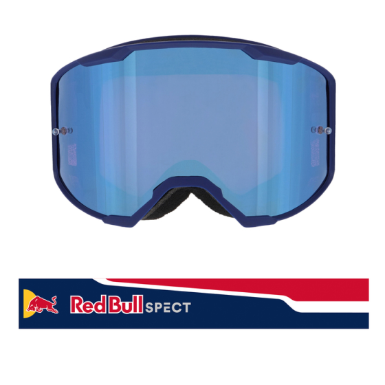Мотокрос очила Spect Red Bull Strive Single lens Blue/Red blue