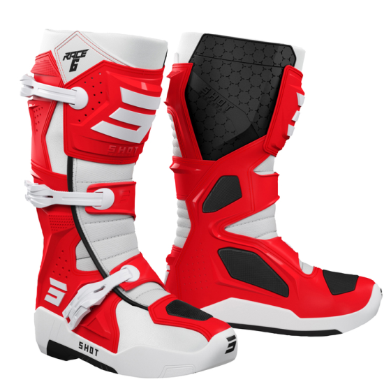 Ботуши SHOT Race 6 Red