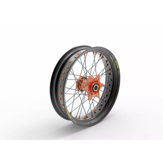 Джанта KITE WHEEL ELITE SM 5.00X17 TT Black/Orange