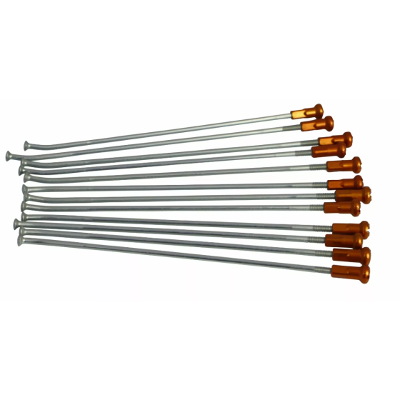 Спици KITE SPOKES 18 RR SI/OR NIP Orange