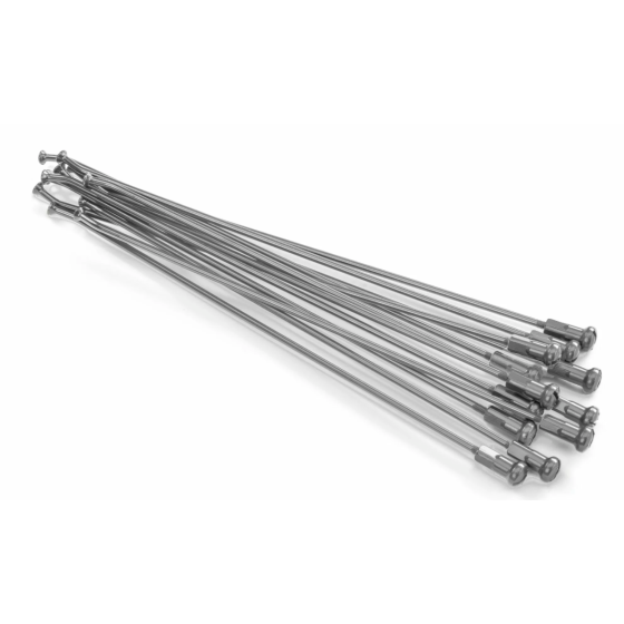 Спици KITE SPOKES 18 RR SI/SI NIP Silver