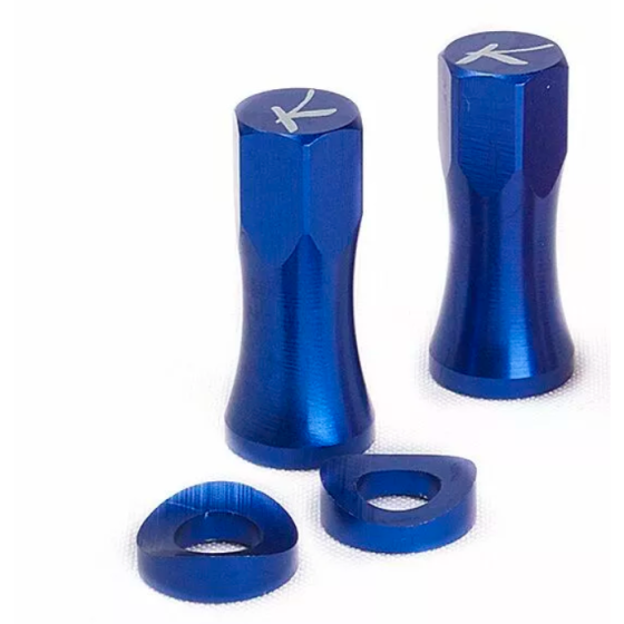 Заключвалка за гуми KITE RIM LOCK NUT BLUE