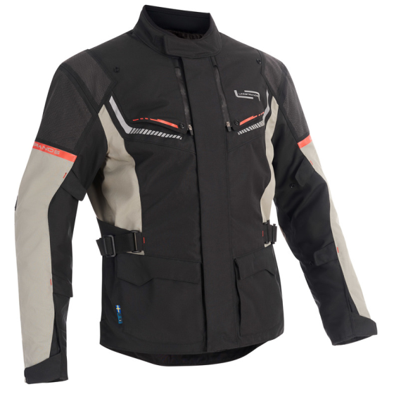 Текстилно мото яке Lindstrands Sylarna Black/Light Grey