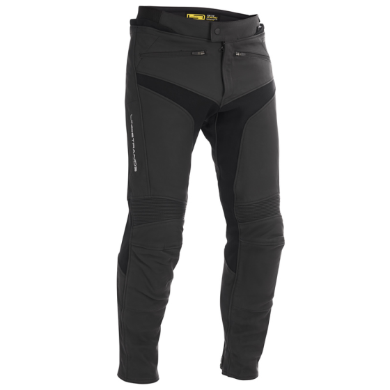 Кожен панталон Lindstrands Sanden Black - Short