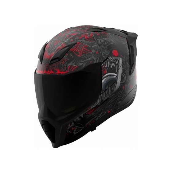 Каска ICON Ultraflite Misanthrope MIPS® BK