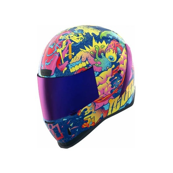 Каска ICON Airform™ Scatterbrain MIPS® Purple/Multi