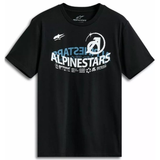 Тениска ALPINESTARS CSF SEMICIRCLE BLACK