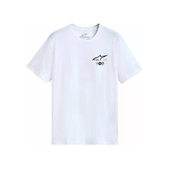 Тениска ALPINESTARS CSF ASYM WHT