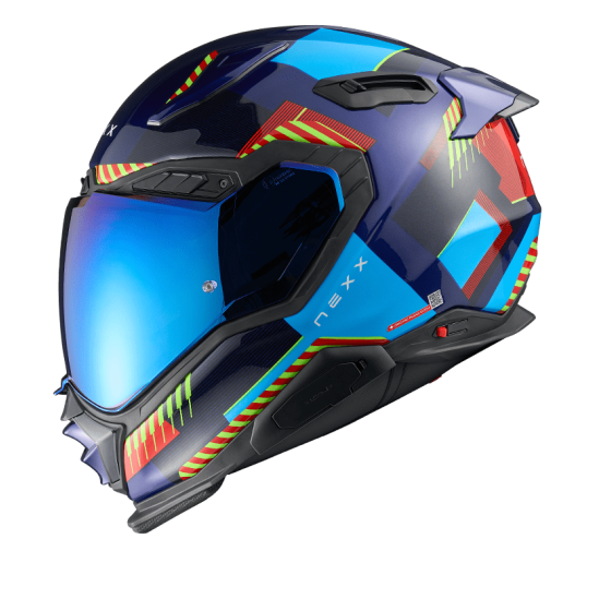 Каска NEXX X.WST3 FLUENCE BLUE RED