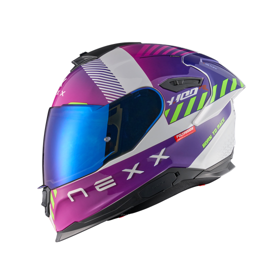 Каска NEXX Y100R FADE PURPLE WHITE
