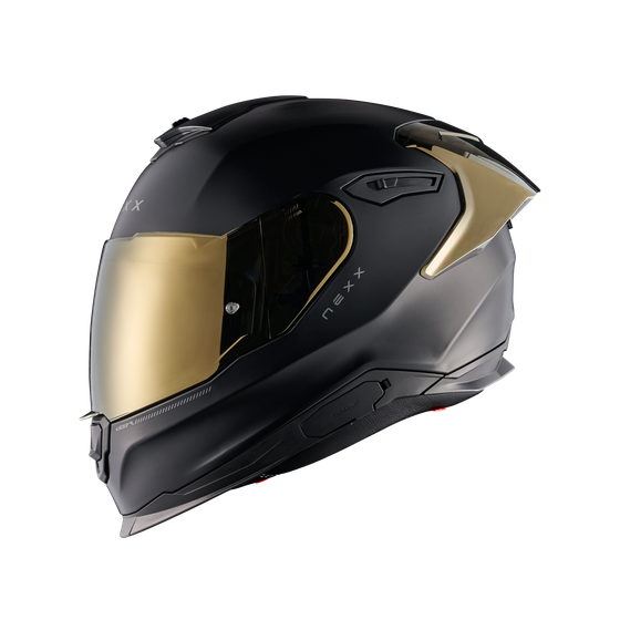 Каска NEXX Y100R SUBSONIC BLACK GOLD MATT