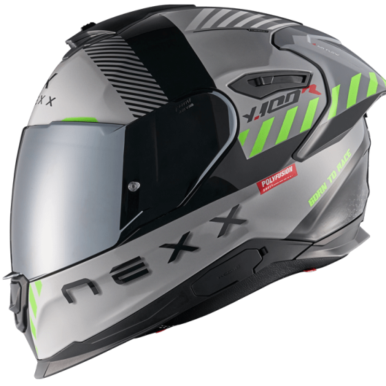 Каска NEXX Y100R FADE GRAY BLACK